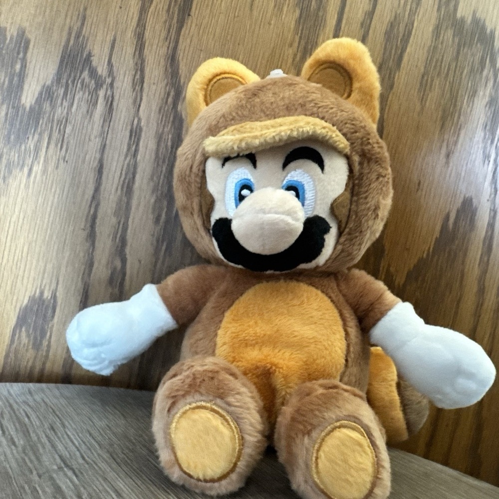 Nintendo Mario Plush - Sanei Boeki Tanooki Mario Super Mario 3D Land Plush Toy